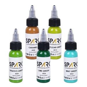 Spark Customized 30ML Non toxic PMU Vegan Temporary Professional Skin Tattoos Ink Manufacturers
