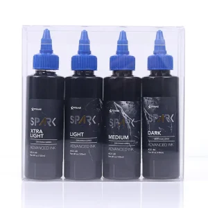 Spark Factory Custom OEM Gray Wash Paint Pigment High end Body Skin Vice Black Tattoo Ink