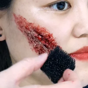 Special Effects Halloween Makeup Sponge for Scar Stubble Wound Body Painting Supplies for Cosmetics and Costumes