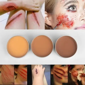 Special Effects Makeup Nose and Scar Skin Wax Pad for Nose Scar Wax Sfx Makeup