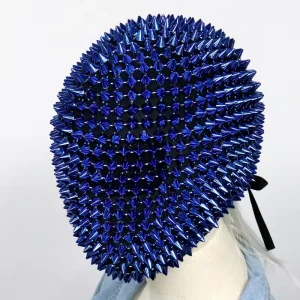 Spiked Studded Full Face Jewel Mask
