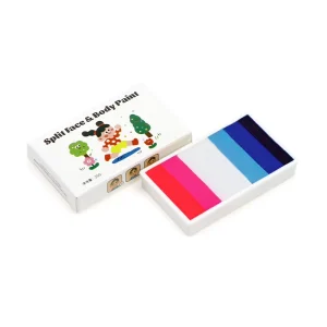 Split Face and Body Paints Water soluble Face Color Set 8 Color Body Painting Pigments Adult and Child Face Painting