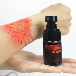 Spray Coagulated Gel Halloween Fake Blood Washable Body Paint For Children & Adults CE Certified Zombie Vampire Cosplay Makeup