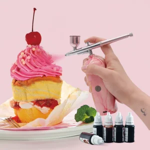 Square Cake Air Brush Tool Set for Creating Unique Designs on Cakes for Parties