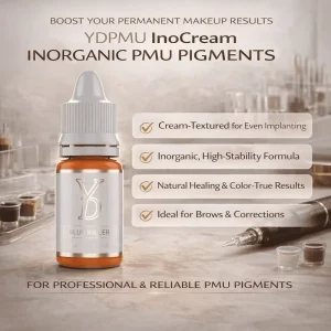 Stable Inorganic Liquid Permanent Makeup Pigment