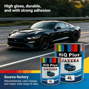 Stable Quality Topcoat Paint 2K Black Spray Acrylic Liquid Coating Weather Resistant High Gloss Color Furniture Paint Paint