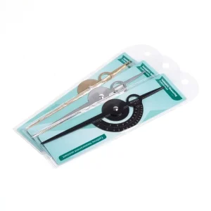 Stainless Steel Golden Ratio Microblading Eyebrow Measure Tool Golden Eyebrow Permanent Makeup Accessories