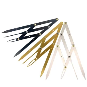 Stainless Steel Golden Ratio Ruler Eyebrow Permanent Makeup Divider Caliper Stencil Shaping Tool Tattoo Accessories Supplies