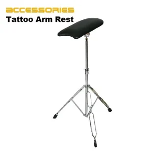 Stainless Steel Reusable & Waterproof Tattoo Armrest Equipment for Tattoo and Body Art