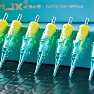 Stainless Steel Tattoo Cartridge Needles Professional E.O. GAS Sterilized Disposable 5rl 3rl for WJX OEM Tattoo Supplies