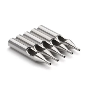 Stainless Steel Tattoo Tip Tattoo Tips Nozzle Cartridge Cover Needle Supplies Machine Gun Kits Coil