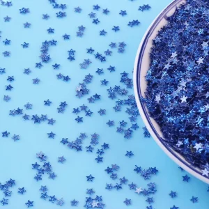 Star Glitter DIY Crafts Confetti 3mm Confetti Laser Sequins for Xmas Party Decoration Premium Nail Art Body Art Eye Bling