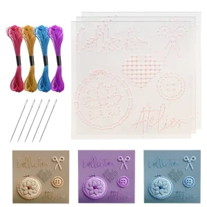 Stencils Embroidery Templates Flower Sewing Acrylic Stencils Embroidery Templates for Sewing