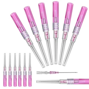 Sterile Disposable Piercing Needles Body Piercing Tool Ear Nose Mouth Navel Tattoo Needles Kit 14G 16G 18G 20G 22G