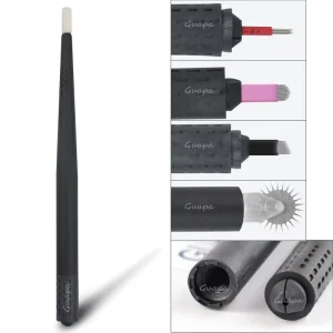 Sterilized Disposable Universal Holder Biodegradable Universal Microblading Holder Permanent Makeup Tattoo Handle for Eyebrow