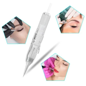 Sterilized Permanent Makeup PMU Needle for Eyebrow Tattoo Lip Eyeliner Microblading Tattoo Needle