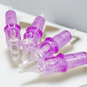 Sterilized Tattoo Needle Cartridges for Permanent Makeup #06 #08 1RL RLT Cartridges for Body Art
