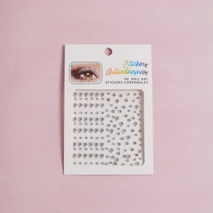 Sticker Manufacturer Girls Glitter 3D Face Decoration Personality Fashion Water Drop Diamond Sticker