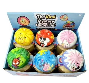 Stress Relief Plush Squishy Bun Fidget Toys Squeeze Creative Simulation Stress Venting Gifts Blind Box