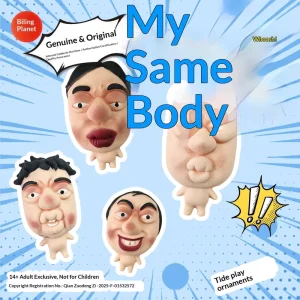 Stress-Relief Squeeze Toys Mask Dolls Quick Rebound Squishy Items Thermoplastic Rubber