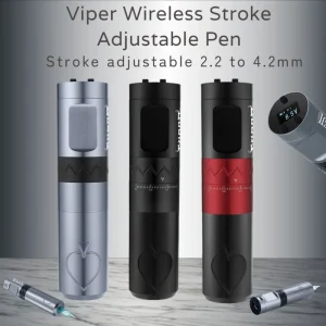 Stroke Adjustable Tattoo Machine Pen Professional Tattoo Machine Battery Machine Tattoo Rotary Pen