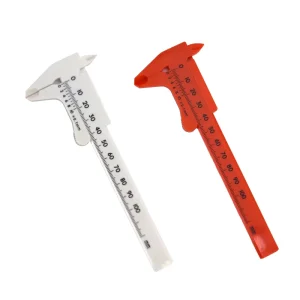 Student Button Microblading Makeup Measurement Accessories Vernier Eyebrow Ruler Plastic Measuring 80 150 MM Tool Caliper Tattoo