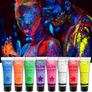 Super Bright Luminous Body Paint Moisturizing Fluorescent Body Care Paint