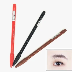 TG044 Microblading Eyebrow Skin Marker Pen Plastic Waterproof Marking Tool Eyebrow Lip Artists Permanent Makeup Position
