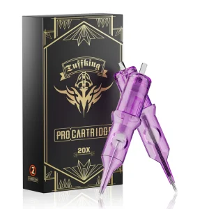 TNC 023 Sterile EO Small Purple tip Tattoo Cartridges Line Work Shading Tattoo Needle
