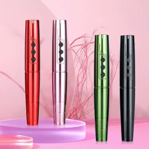 TP006 Tattoo Machine Kit Aluminum CNC Rotary Pen Tattoo Gun Set for Permanent Makeup Supplies