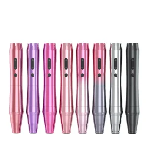 TP010 Rechargeable Wireless Electric Rotary Tattoo Machine Dermografo PMU Eyebrow Microblading Permanent Makeup Device