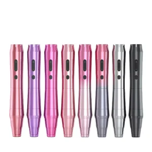 TP010 Rechargeable Wireless Electric Rotary Tattoo Machine Dermografo PMU Eyebrow Microblading Permanent Makeup Device