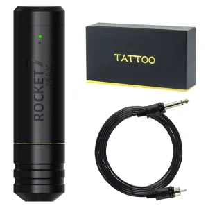 TREX Rocket 7 4.0mm Stroke Professional Rotary Tattoo Gun Machine Pen with Light