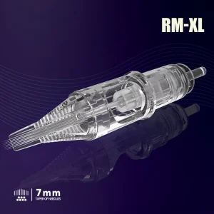 T&T AWE Tattoo Needles Liner Shader Magnum Cartridges Model A1007RM XL 20PCS Per Box Durable Stainless Steel Compatible Major