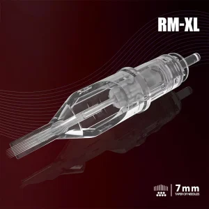 T&T MAX Series Liner Tattoo Needle Cartridges Medical Grade Plastics Silicon Stainless Steel Box 20 Pieces (B1007RM XL)