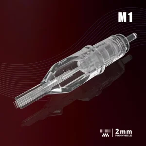 T&T MAX Series Liner Tattoo Needle Cartridges Medical Grade Plastics Silicon Stainless Steel Box 20 Pieces (B1207M1)