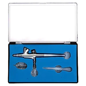 TY92711M Gravity Feed AirBrush Perfect for Face Body & Fine Detail Work Fine Art Nail Art 0.4 mm Tip 2 ML Fluid Cup