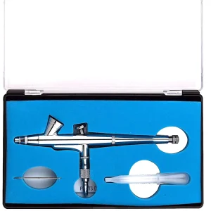 TY92711N Gravity Feed AirBrush Perfect for Face Body & Fine Detail Work Fine Art Nail Art 0.25 mm Tip 2 ML Fluid Cup