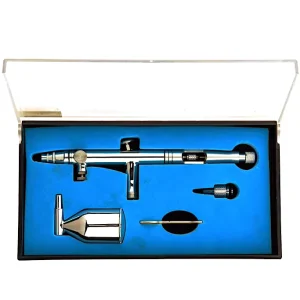 TY92711P Gravity Feed AirBrush for Face Body & Fine Detail Work Fine Art Nail Art 0.5 mm Tip 13 ML Fluid Cup Air Governor