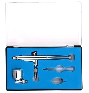 TY92711Q Gravity Feed AirBrush for Face Body & Fine Detail Work Fine Art Nail Art 0.3 mm Tip 7 ML Fluid Cup