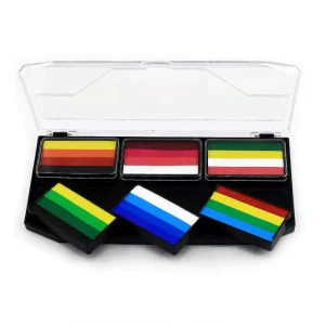 Tactical Face Paint Stick Water Based Face and Body Paint Palette Football Body Painting