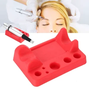 Tattoo Accessories Eyebrow Eyeliner Lips Microblading Tattoo Silicone Tattoo Ink Cups Holder Shelf