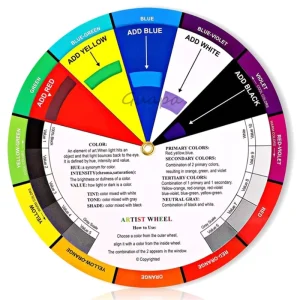 Tattoo Accessories Permanent Makeup Body Art Color Wheel Professional Select Color Mix Microblading Tattoo Pigments
