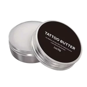 Tattoo Aftercare Balm Brightener Ink Color Enhancing Butter Moisturizer with Herbal Essences and Essential Balm