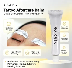 Tattoo Aftercare Cream Tube 10g Skin Soothing Repair Moisturizer
