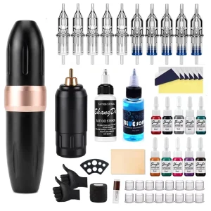 Tattoo Beginners Complete Full Tattoo Machine Kits Tattoo Accessories