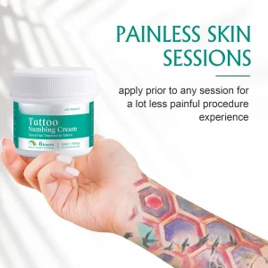 Tattoo Care Cream Permanent Makeup Balm Moisturizing Repair Color Fixing Paste 50ml Non Greasy
