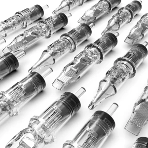 Tattoo Cartridge Needle ATS White Professional Permanent Cartridge Tattoo Cartridge Needle