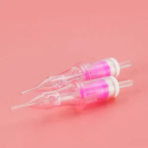 Tattoo Cartridge Needle Pink Disposable Microblading Eyebrow Pmu Machine Needle Micropigmentation Tattoo Needles Cartridges