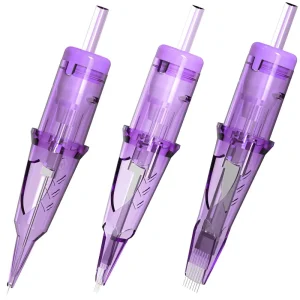 Smooth Tattoo Needles Standard Microblading Universal Nano Needle Cartridge for Permanent Brows Lips Scar Treatment